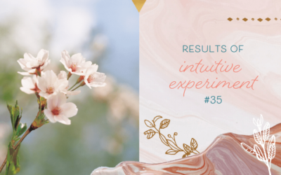 Results of Intuitive Experiment #35 – How Did You Do?